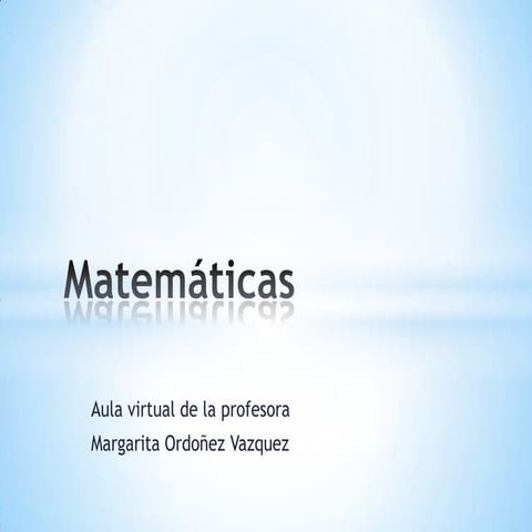 Matemáticas