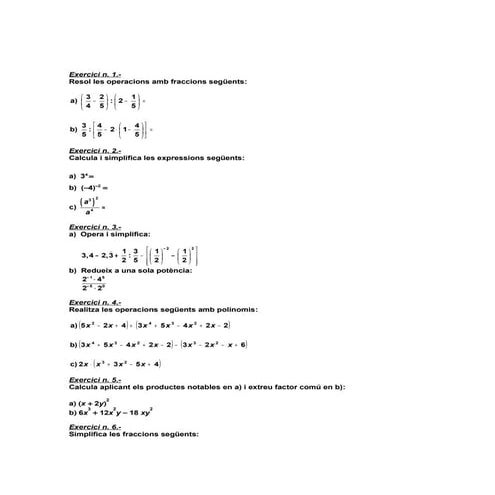 Matemàtiques 3r eso