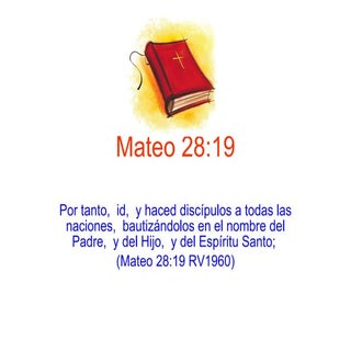 Mateo 28:19