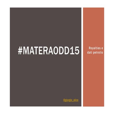 #materaodd15