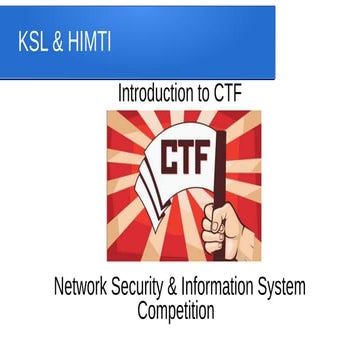 Introduction to CTF | PDF