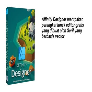 Belajar menggunakan aplikasi Affinity Desainer Bagi pemula | PDF