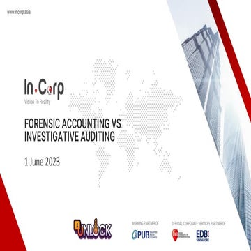 Case study on forensic audit | PPTX