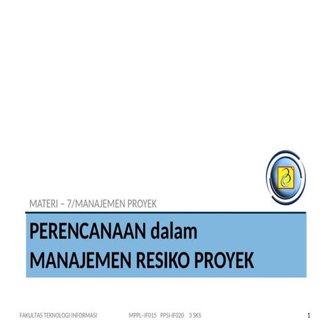 materi- teori - manajemen - resiko-secara umum.ppt