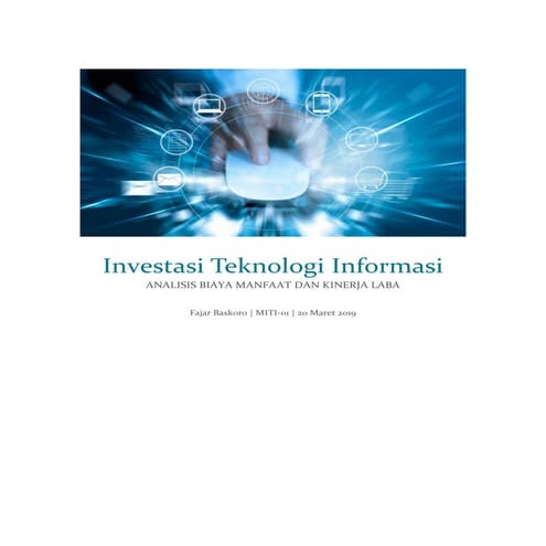 Materi  manajemen investasi teknologi informasi-1