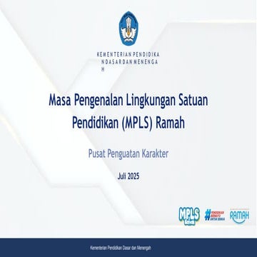 Materi MPLS jenjang SMP tahun 2025 presentasi | PPTX