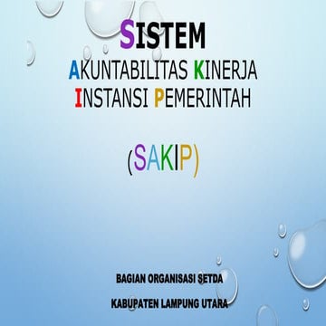 Materi sakip-rakor-20200212 (1) | PDF