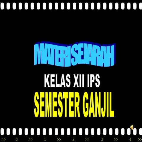 Materi sejarah xii-semester-1