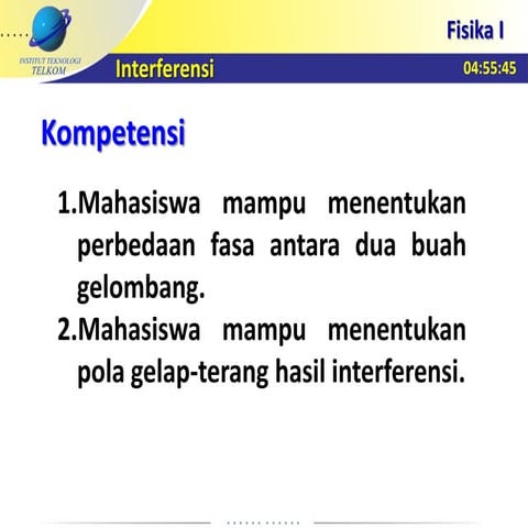 Materi 11 interferensi