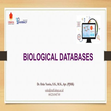 Comprehensive Overview of Biological Databases and Their Applications ...