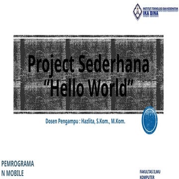 Step-by-Step Guide to Creating a Simple Android "Hello World" App Using ...