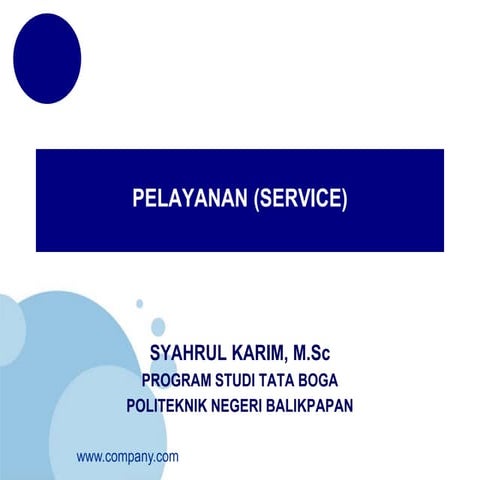 Materi 3 pelayanan
