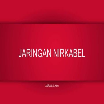  jaringan nirkabel