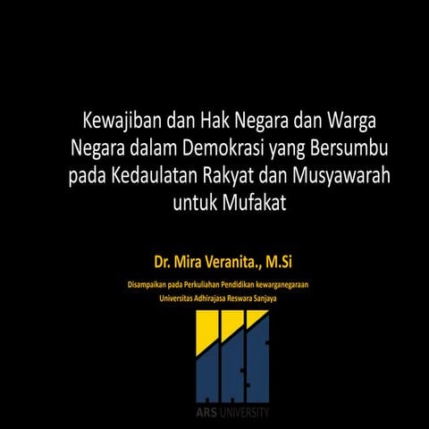 Materi 5. Hak dan Kewajiban WN