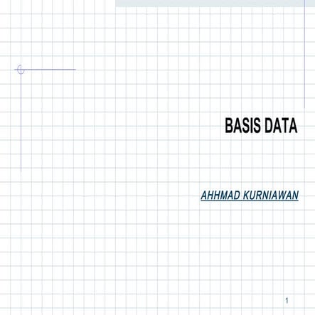 Model Data Relasional | PPT