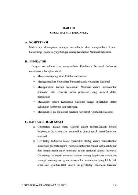 Geostrategi Dalam Masalah Di Perbatasan