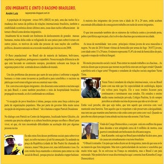SOU IMIGRANTE E SINTO O RACISMO BRA...