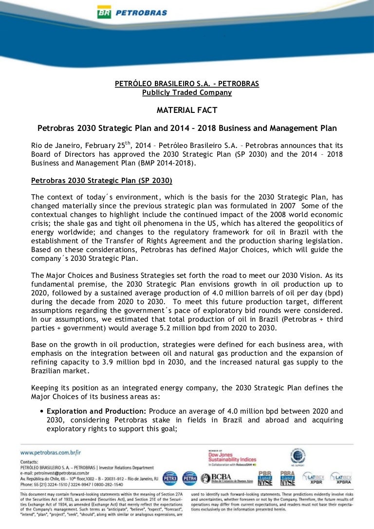 Petrobras 2018 22 business plan 07 picture