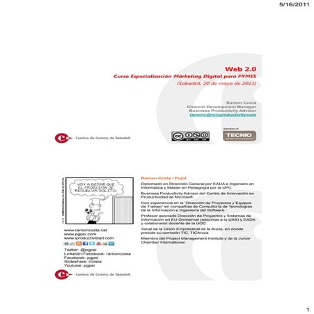 Material sesion-web2.0-20110520-ramon costa-mic-productivity