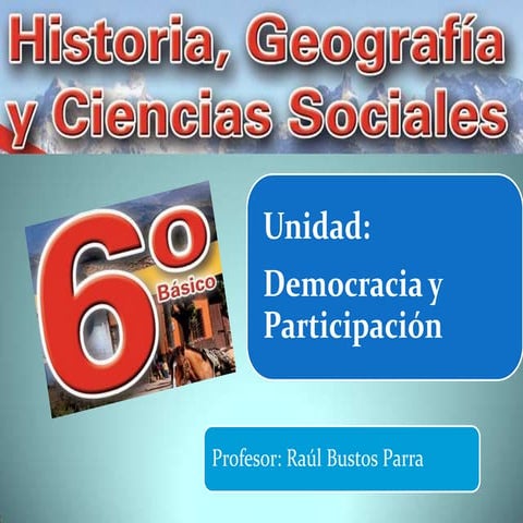 Cuarto medio. Unidad 1. Clase 6. Riesgos para la democracia en Chile ...