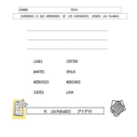 Material alumno el calendario