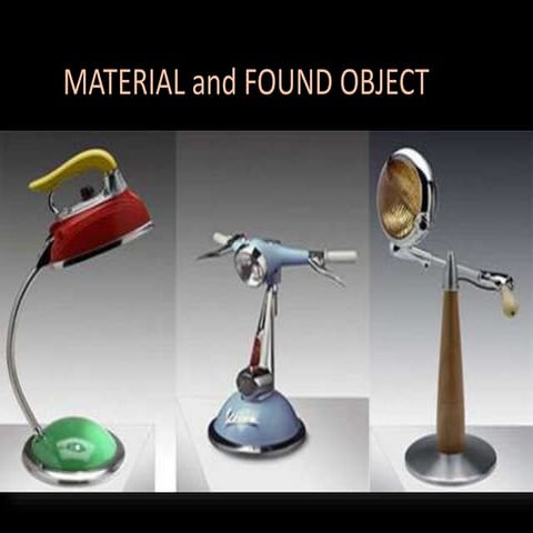 Using Found Objects in Art: Where to Find 