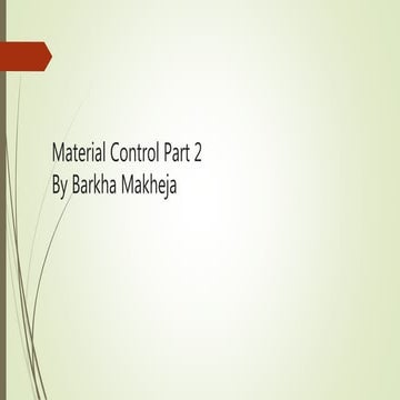 Material control part 2 (1)