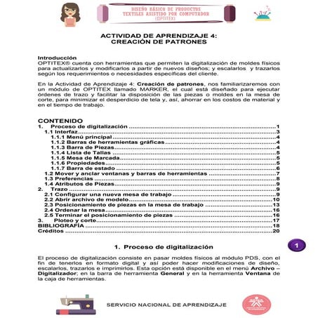 diseño básico de productos textiles optitex