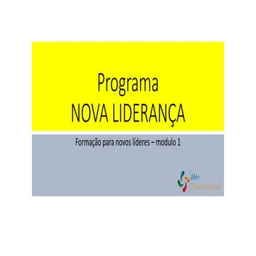 Formação de novos gestores 