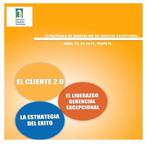 Certificación Intl Service Quality Institute