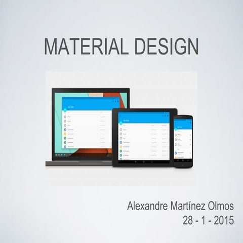 Definition of Material design