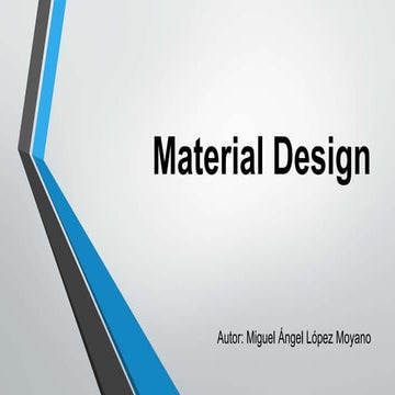 Material design | PPTX