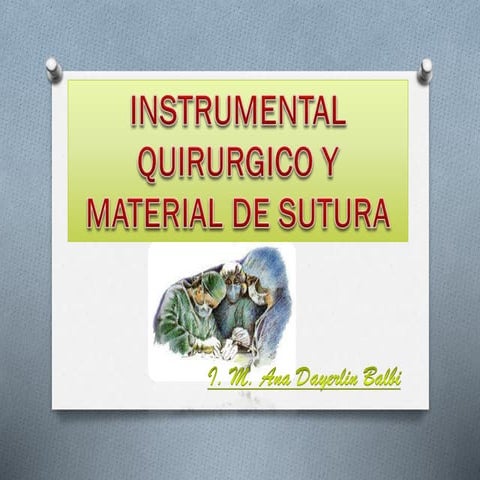 Material de sutura
