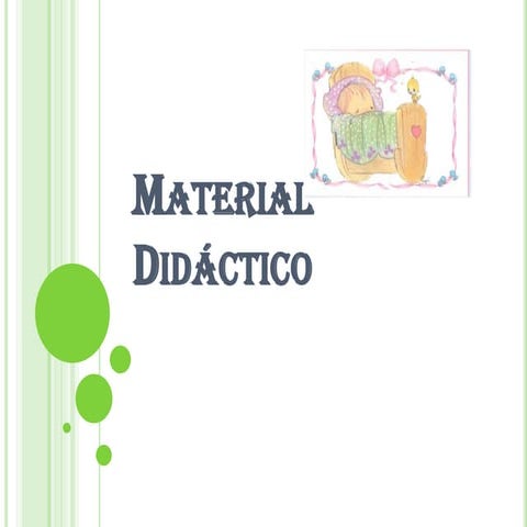 Material didáctico presentación