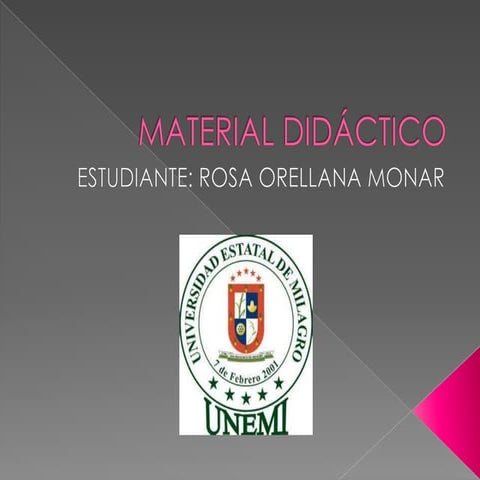 Material didáctico 