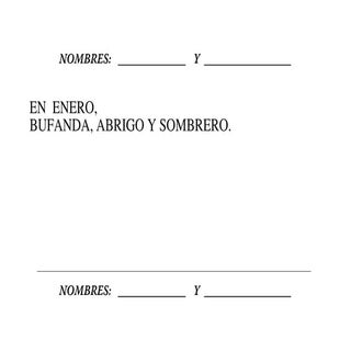 Material el calendario refranes