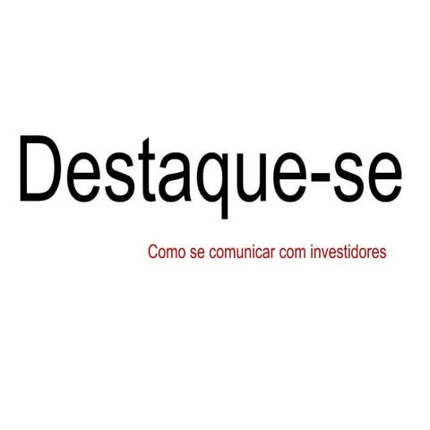 Material para empreendedores