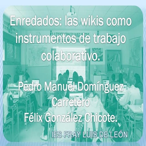 Material enredados en la wiki jornadas cuenca