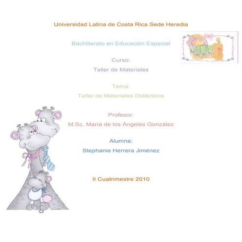 Materiales didacticos