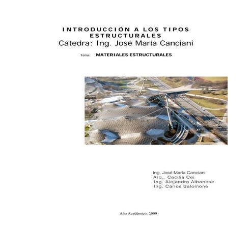 Materiales estructurales