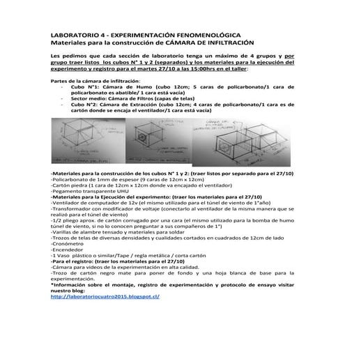 Materiales experimentacion lab4