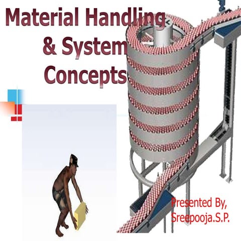 Material handling and system concepts