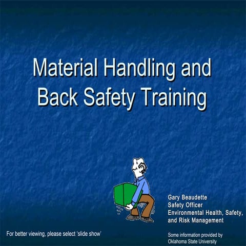 Material handling