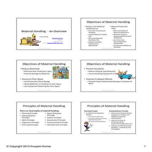 Material handling    an overview