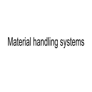 Material handling systems.pdf, pharmaceutical engineering