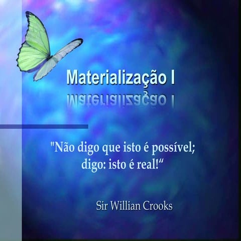 Materialização | PPTX