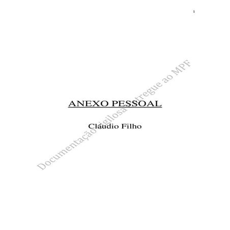 Leia a delação de Cláudio Mello Filho