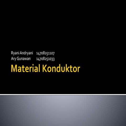 Material Konduktor