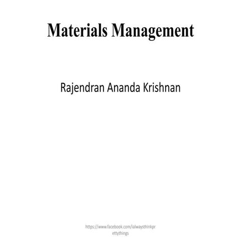 Material management