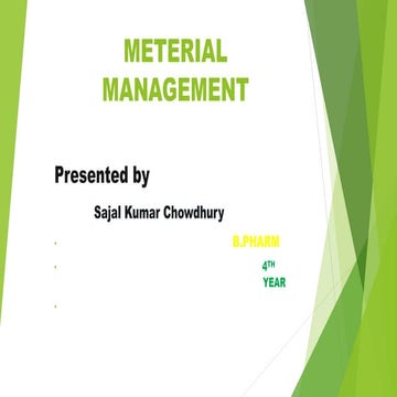 Material management